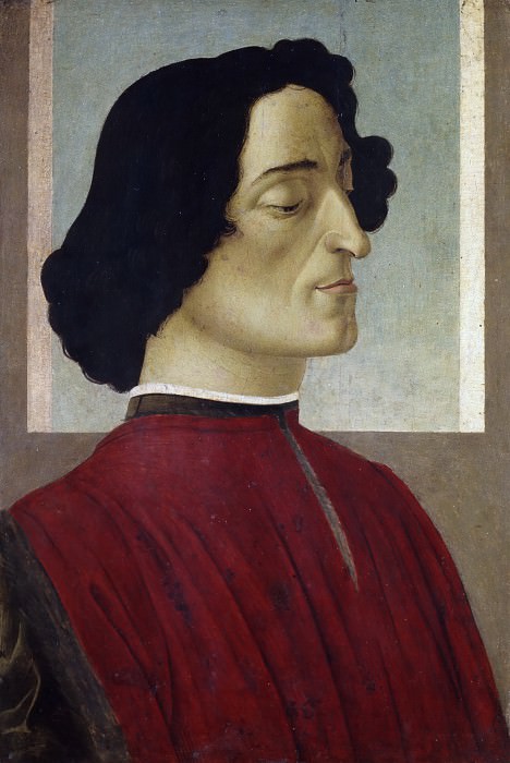 Портрет Джулиано де Медичи картина