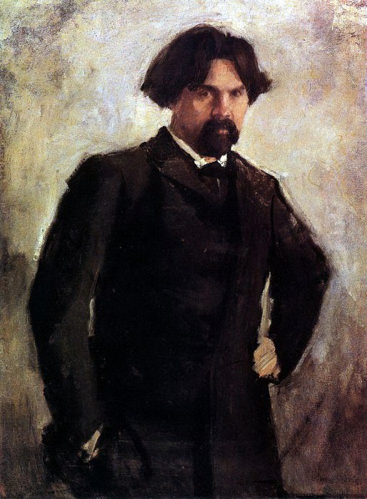 Портрет художника В. И. Сурикова. Конец 1890-х картина