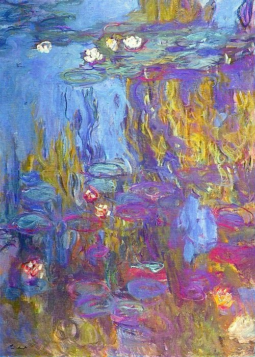 Кувшинки, 1914-17 03 картина