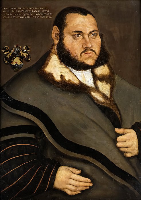 Лукас Кранах I – Портрет Иоганна Кариона картина