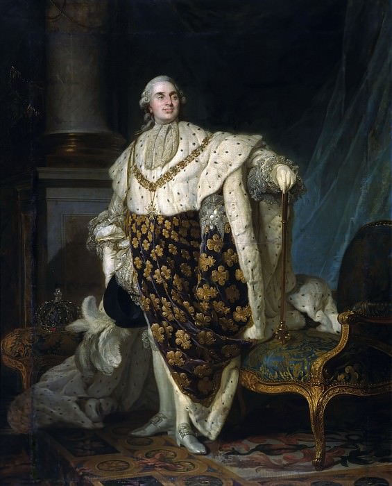 Жозеф-Сифред Дюплесси – Людовик XVI, король Франции картина