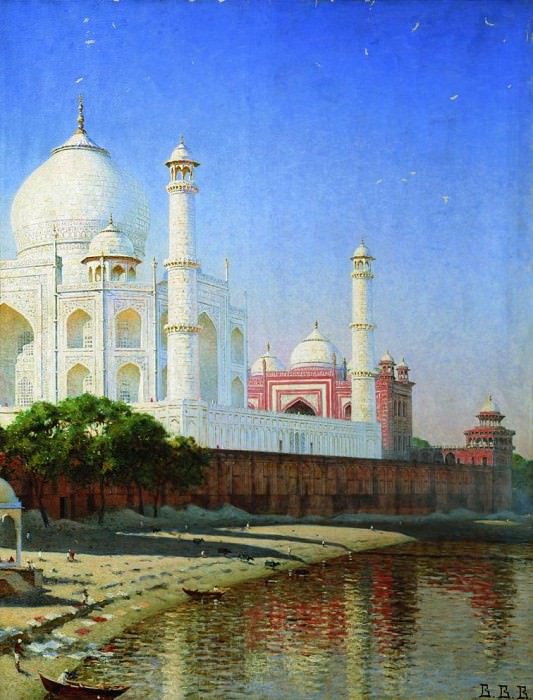 Мавзолей Тадж-Махал. 1874-1876 картина