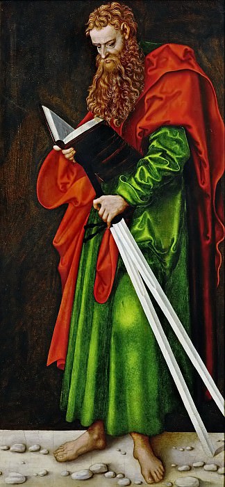 Лукас Кранах I – Святой Андрей картина