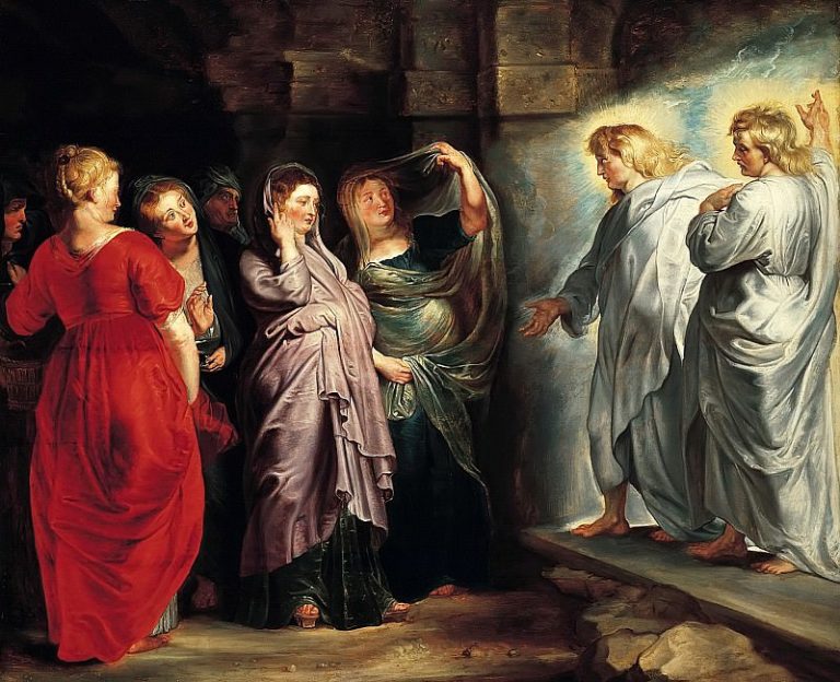 Святые жены у гроба Господня картина