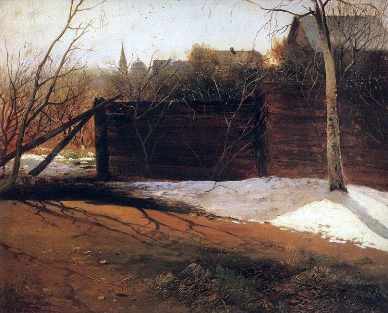 Весна. 1874 картина