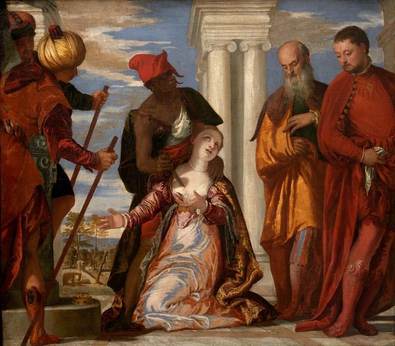Паоло Веронезе – Мученичество Святой Юстины картина