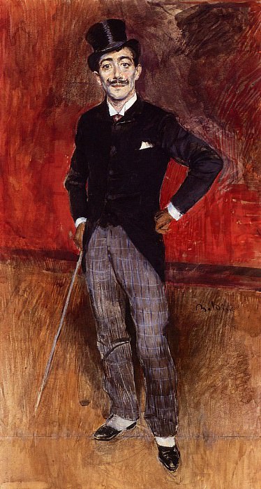 Портрет графа де Расти картина