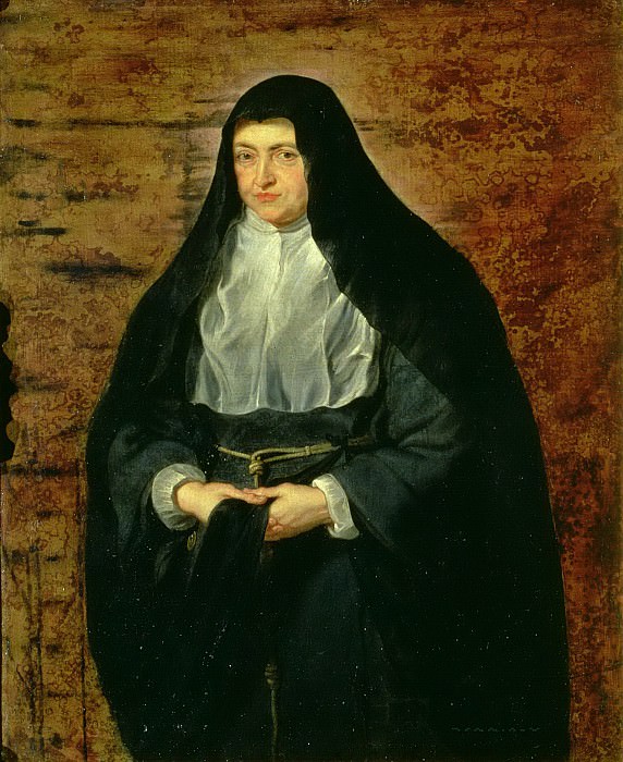 Инфанта Изабелла Клара Евгения в образе монахини картина