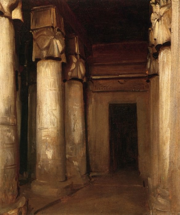 Храм Дендеры картина