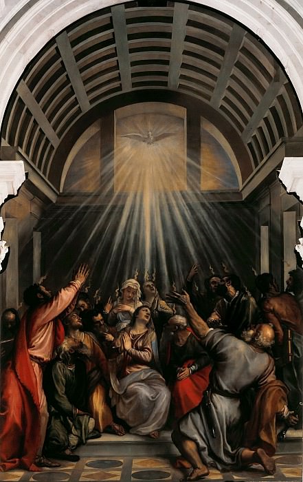 Сошествие Святого Духа на апостолов картина
