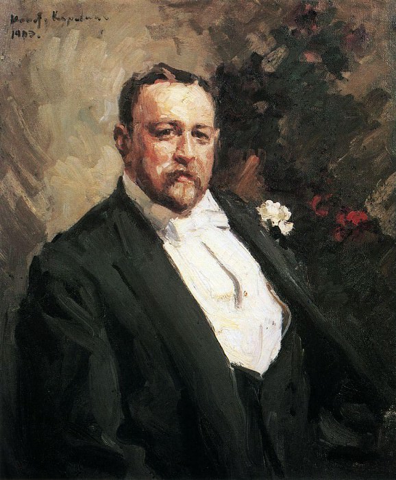 Портрет И. А. Морозова. 1903 картина