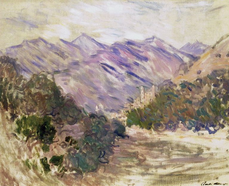 Долина Нервии с Дольчеаква картина