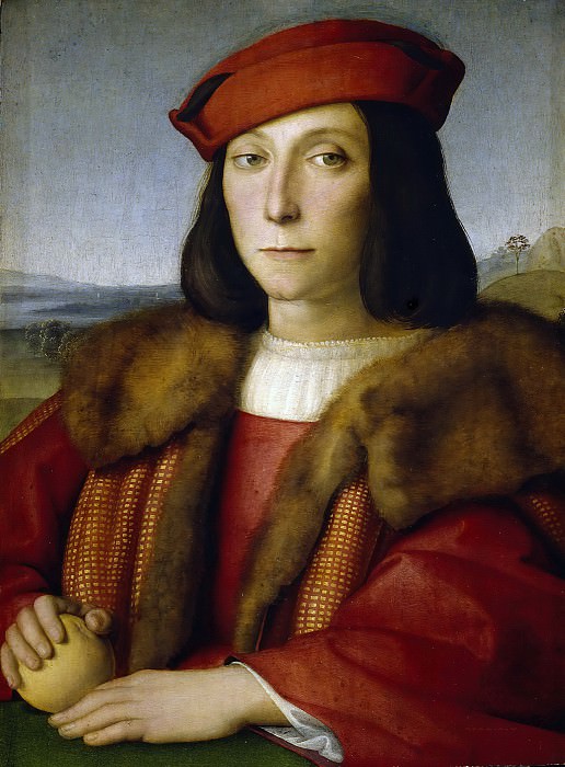 Портрет Франческо Мария делла Ровере (Портрет юноши с яблоком) картина