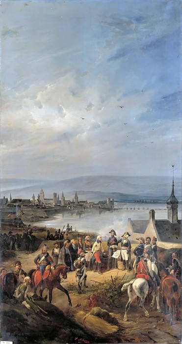 Виктор Адам – Въезд французской армии в Майнц в 1792 году картина