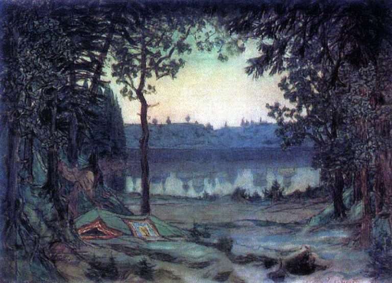 Озеро Светлояр. 1906 картина