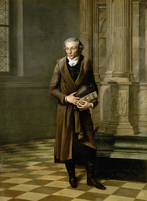 Жак-Луи Давид – Александр Ленуар, основатель французского музея исторических памятников картина