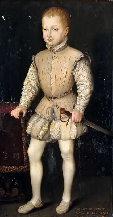Бюнель, Франсуа – Генрих IV в возрасте 4 лет картина