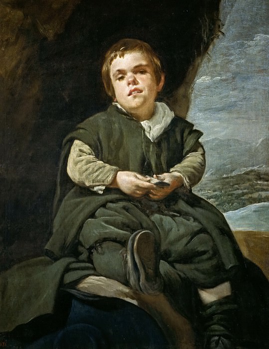 Франсиско Лескано, карлик из Вальекаса картина