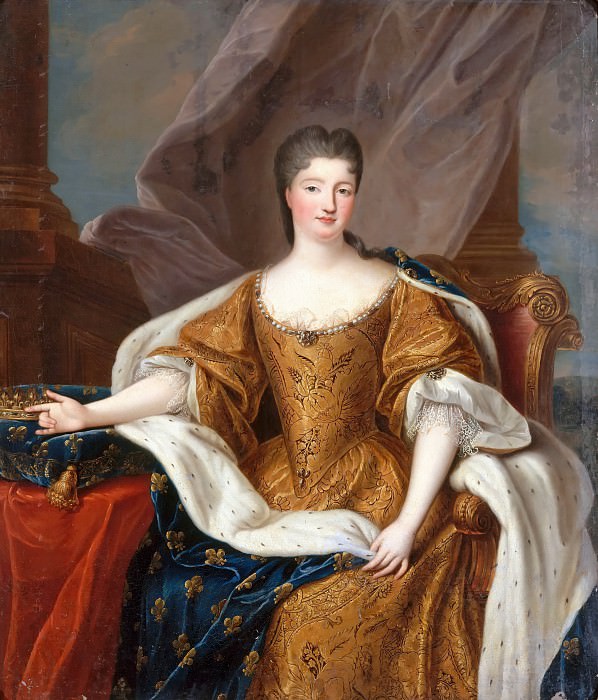 Гобер, Пьер – Мария-Анна де Бурбон-Конти, принцесса Конде картина
