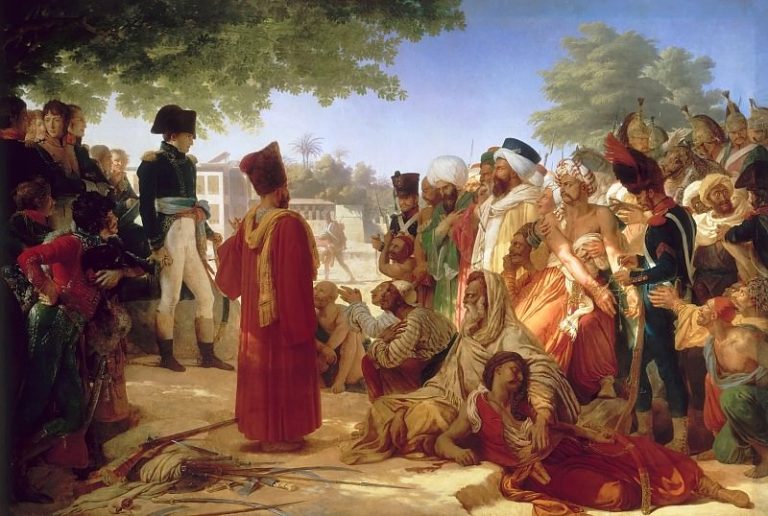 Пьер Герен – Наполеон прощает мятежников в Каире 30 октября 1798 года картина