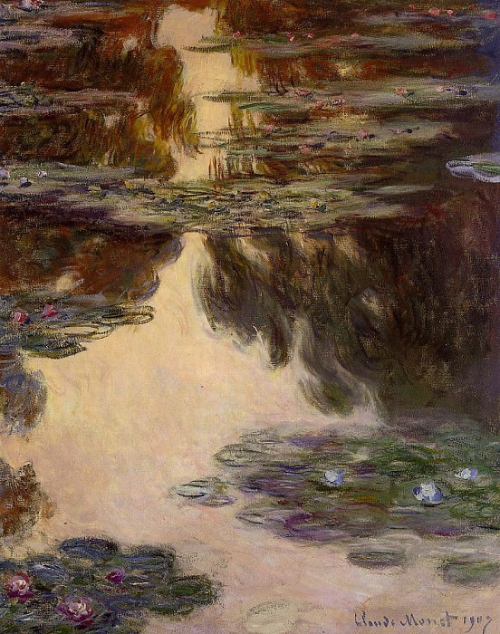 Кувшинки, 1907 13 картина