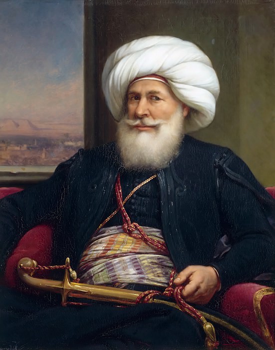 Огюст Кудер – Мехмет-Али (1769-1849), вице-король Египта картина