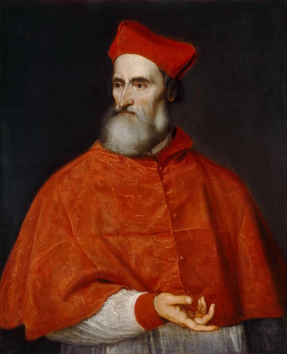 Кардинал Пьетро Бембо картина