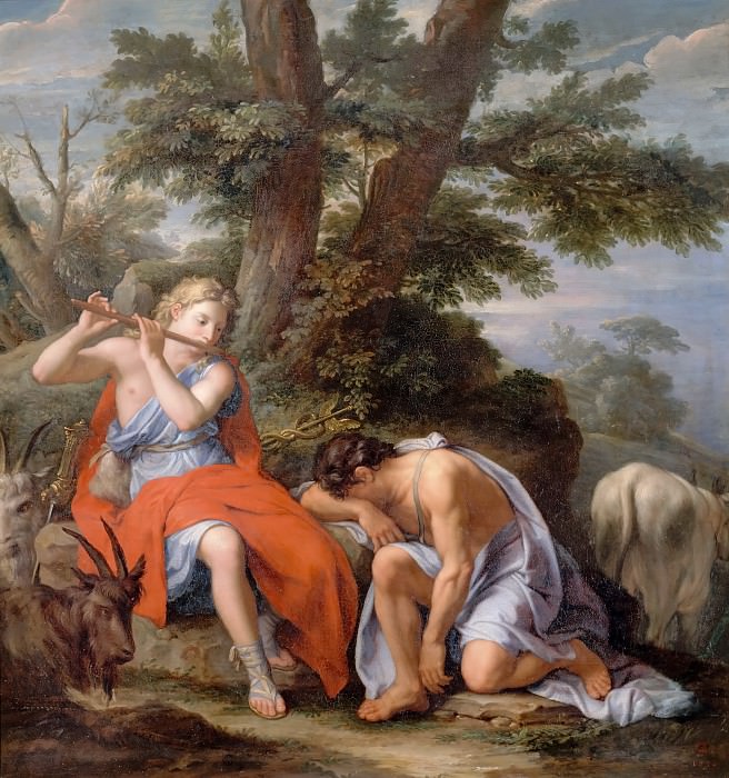 Рене-Антуан Уасс – Меркурий и Аргус картина