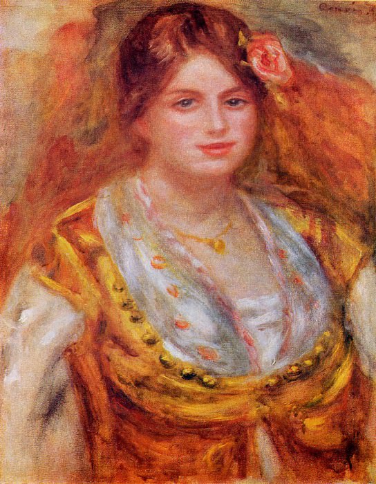Портрет мадмуазель Франсуа картина
