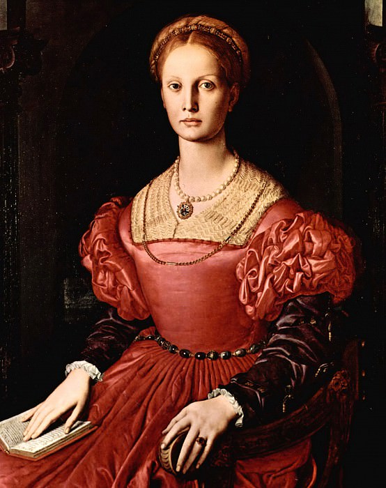 Бронзино, Аньоло – Портрет Лукреции Панчатики картина