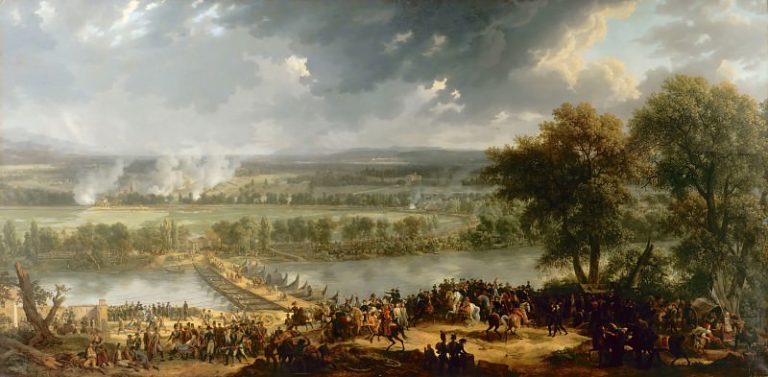 Луи-Альбер-Жислен Баклер д’Альб – Битва на мосту Арколь в 1796 году картина