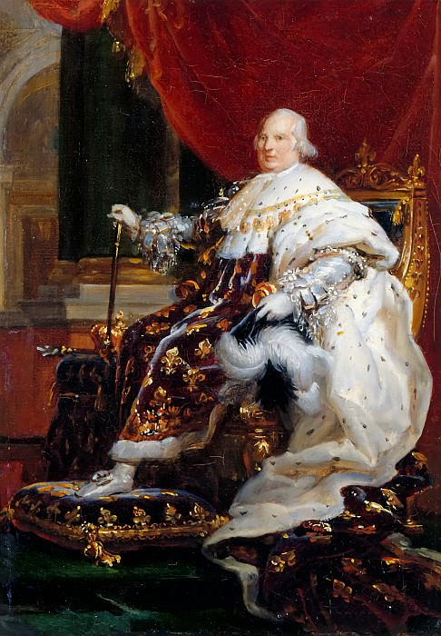 Франсуа Жерар – Людовик XVIII, король Франции и Наварры картина