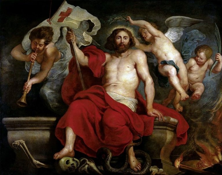 Торжество Христа над грехом и смертью. картина