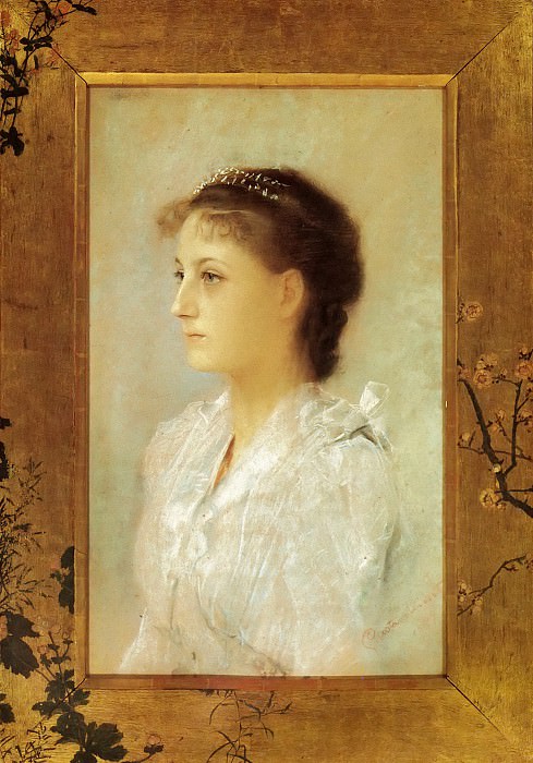 Эмилия Флёге в 17 лет картина
