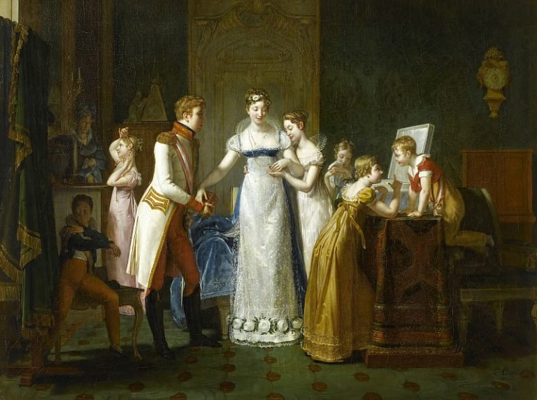 Полина Озу – Прощание Марии-Луизы с семьей картина