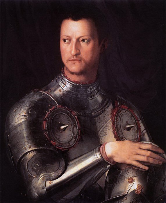 Бронзино Анджело – Портрет Козимо I де Медичи картина