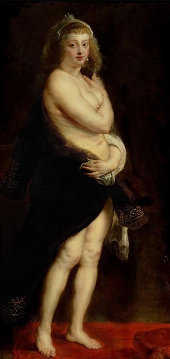 Портрет Елены Фоурмент (Шубка) картина