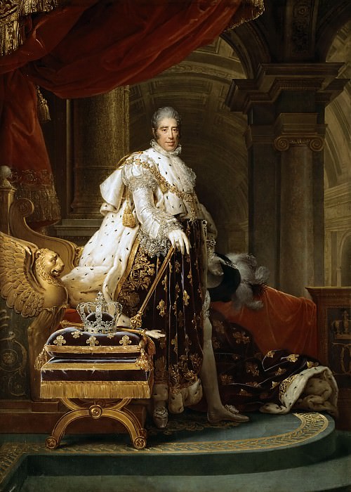 Франсуа Жерар – Карл X, Король Франции картина
