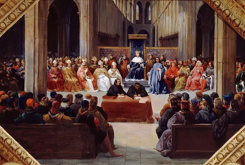 Жан Ало – Собрание Генеральных Штатов в Париже в 1302 году картина
