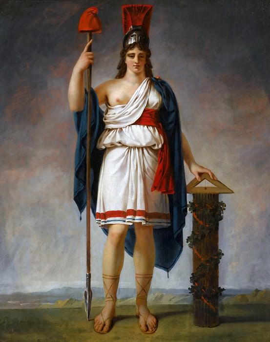 Антуан-Жан Гро – Аллегорическая фигура республики картина