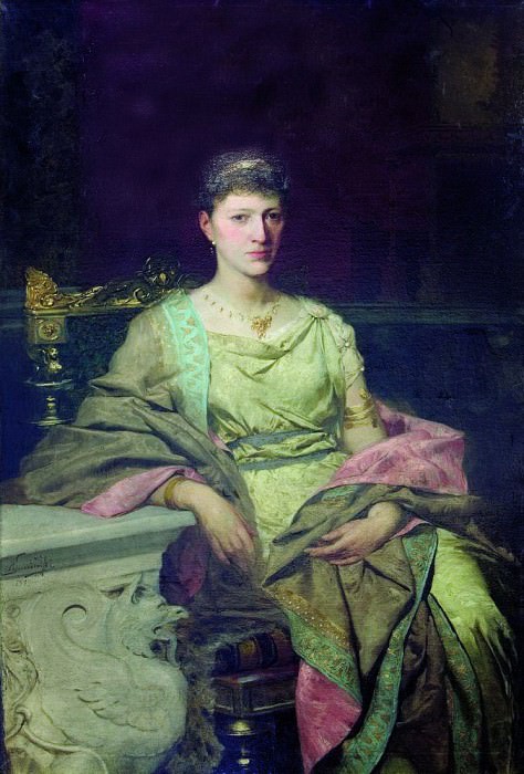Портрет графини Тышкевич картина