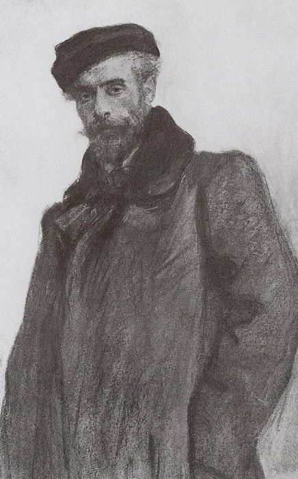 Портрет И. И. Левитана. 1900 картина