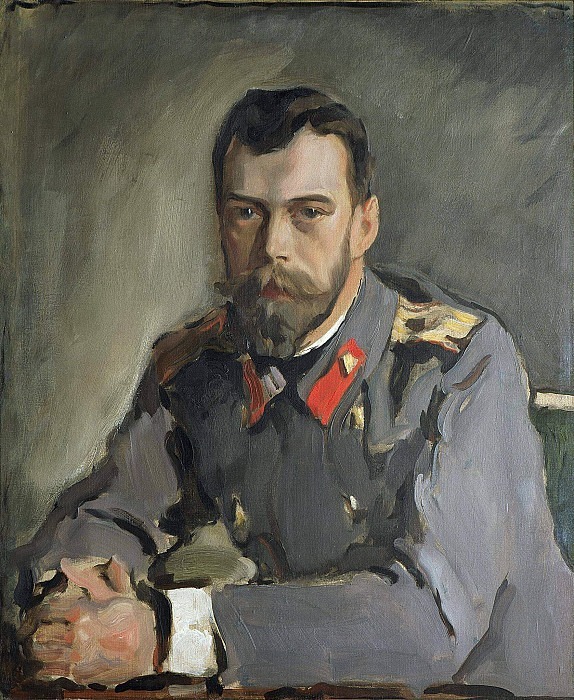 Портрет императора Николая II (1868-1918) картина