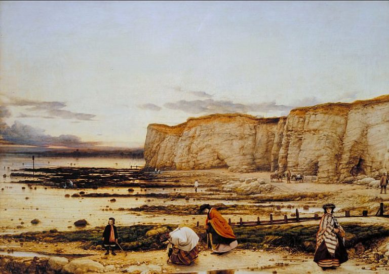 Дайс, Уильям – Залив Пегуэлл, Кент – Воспоминание о 5 октября 1858 картина