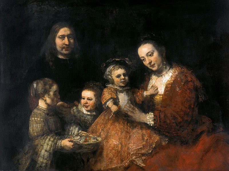 Семейный портрет картина
