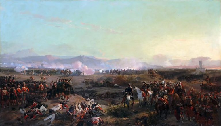 Эжен-Луи Лами – Битва при Альме 20 сентября 1854 года картина
