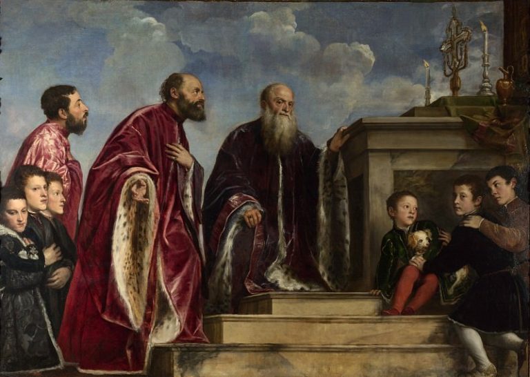 Семейство Вендрамин (Тициан и мастерская) картина