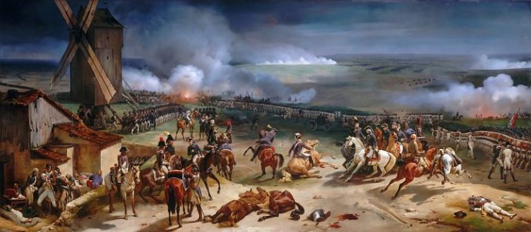 Жан-Батист Мозесс – Битва в Вальми в 1792 году картина
