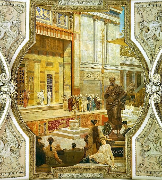 Древнегреческий театр в Таормине картина