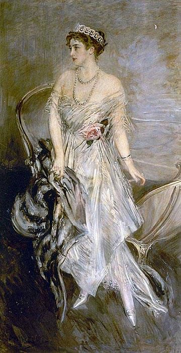 Миссис Лидс, впоследствии Принцесса Анастасия Греции и Дании, 1914 картина
